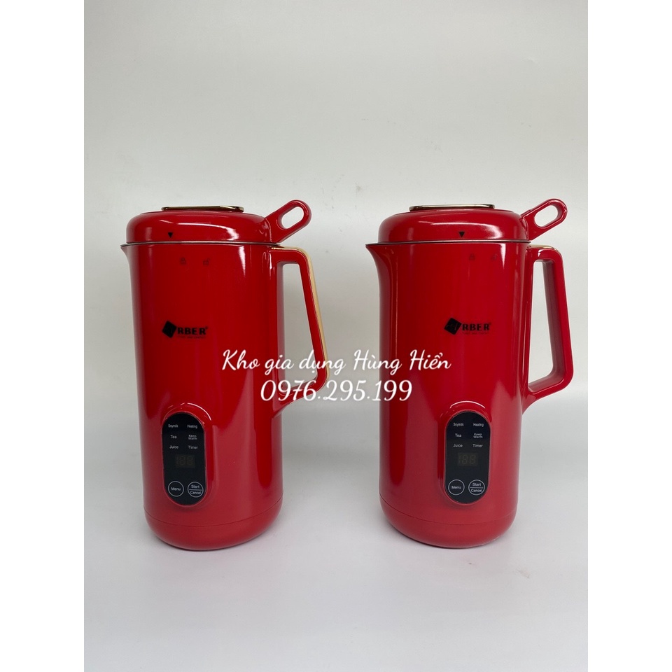 Máy làm sữa hạt mini, Máy xay sữa hạt ARBER MLSH4WMĐ dung tích 350ml - Hàng Chính hãng