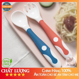 Thìa Nĩa Ăn Dặm🌸Có Thể Uốn Cong Cho Bé babycare Us Cao Cấp