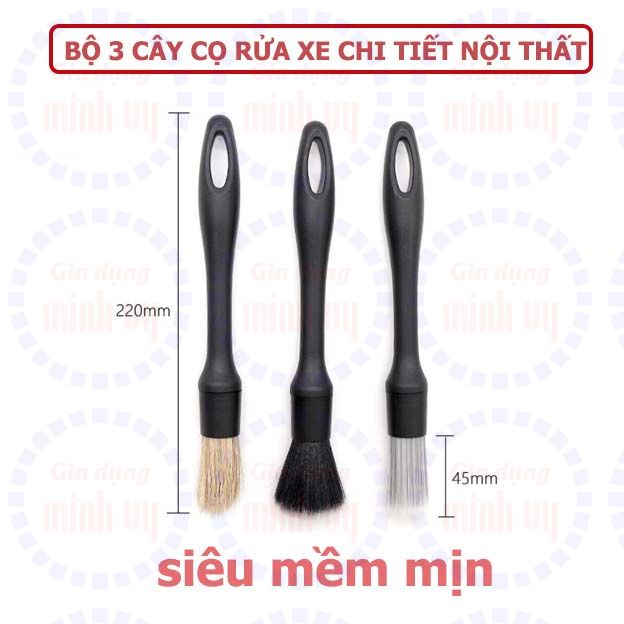 Dụng cụ vệ sinh nội ngoại thất xe ô tô - xe hơi - chăm sóc lốp vành xe
