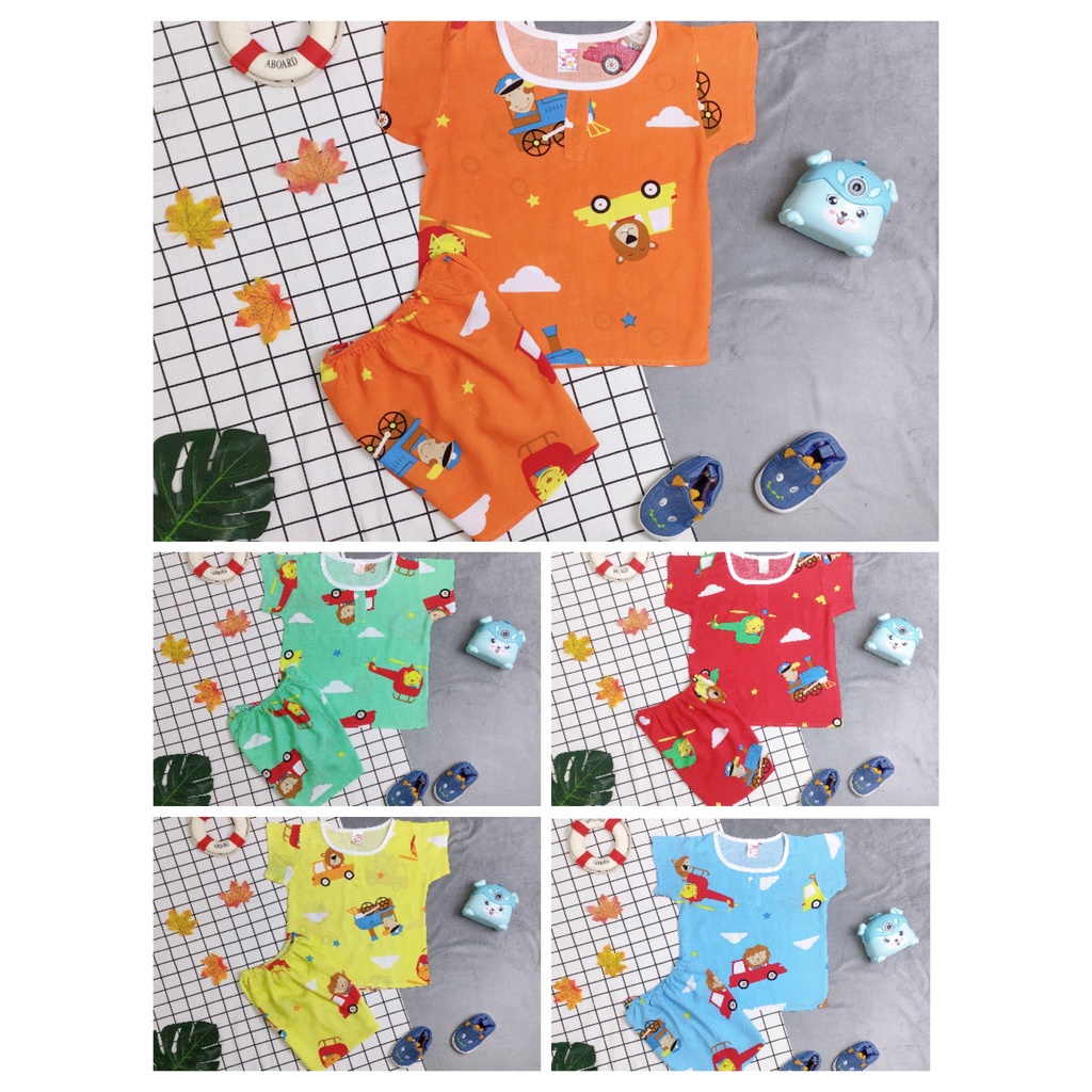 Đồ bộ tole bé trai từ 14-18kg