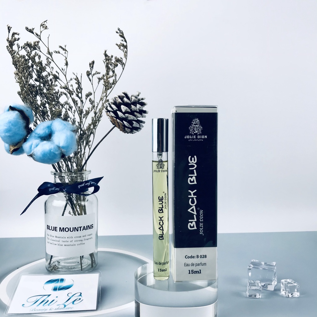 Nước hoa nam chính hãng thơm lâu,hương gỗ - Singapore Black Blue - Jolie Dion  1ml - 5ml