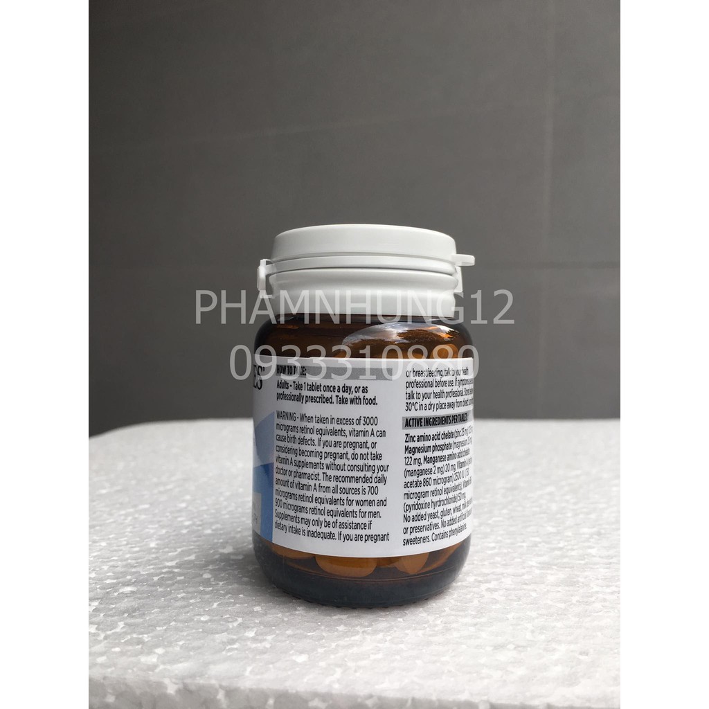 [Mã FMCGLOC giảm 5% đơn 250K] Viên kẽm Bio Zinc Blackmores (84v) | BigBuy360 - bigbuy360.vn