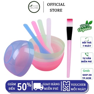 BỘ CHÉN - THÌA - CỌ (ĐẮP MẶT NẠ)