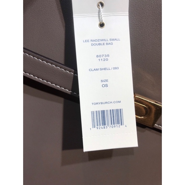 Túi xách nữ da thật cao cấp hiệu Tory Burch dòng LEE RADZIWILL DOUBLE BAG hàng vip 1-1