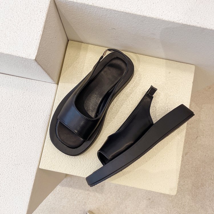 JINxCHOY Giày Sandal Đế Dày Hợp Thời Trang Cho Nữ JINXCHOY