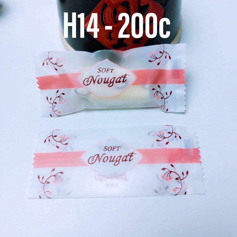 Túi kẹo nougat 180-200c