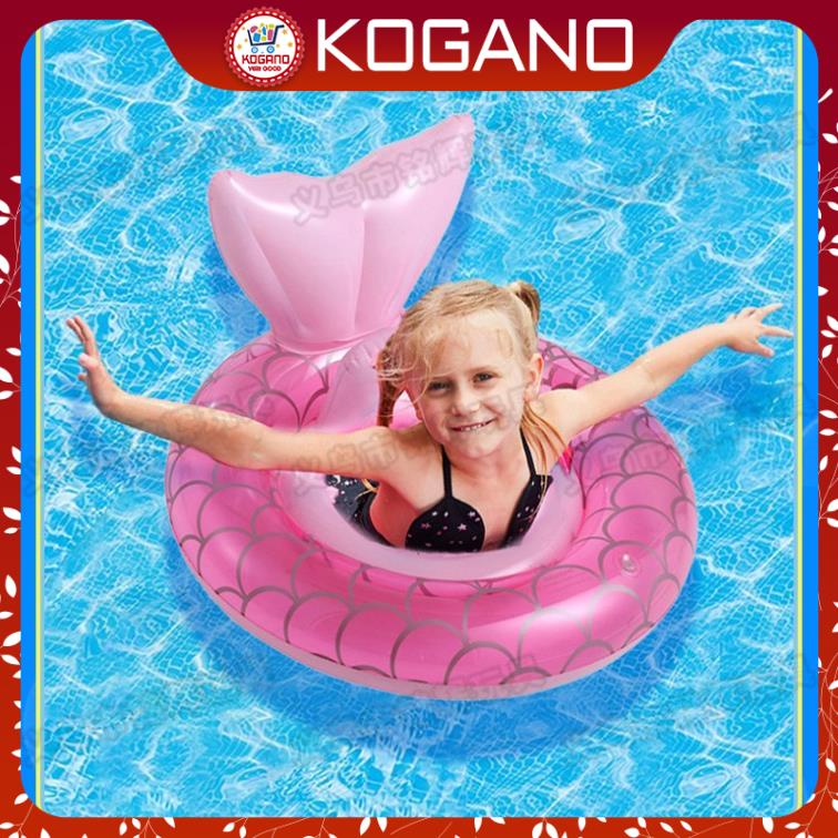 Phao Bơi Cho Bé KOGANO Phao Bơi Trẻ Em Xỏ Chân Chống Lật An Toàn Bơi Lội Đuôi Nàng Tiên Cá SS-001264