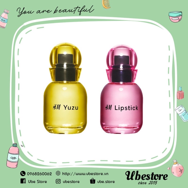 NƯỚC HOA H&M EAU DE TOILETTE 20ML