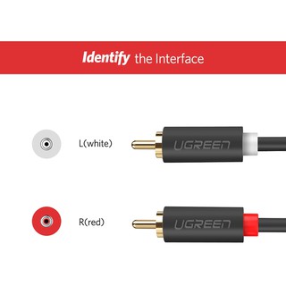 Cáp AUdio 2RCA ra 2RCA UGREEN AV104 Cao Cấp