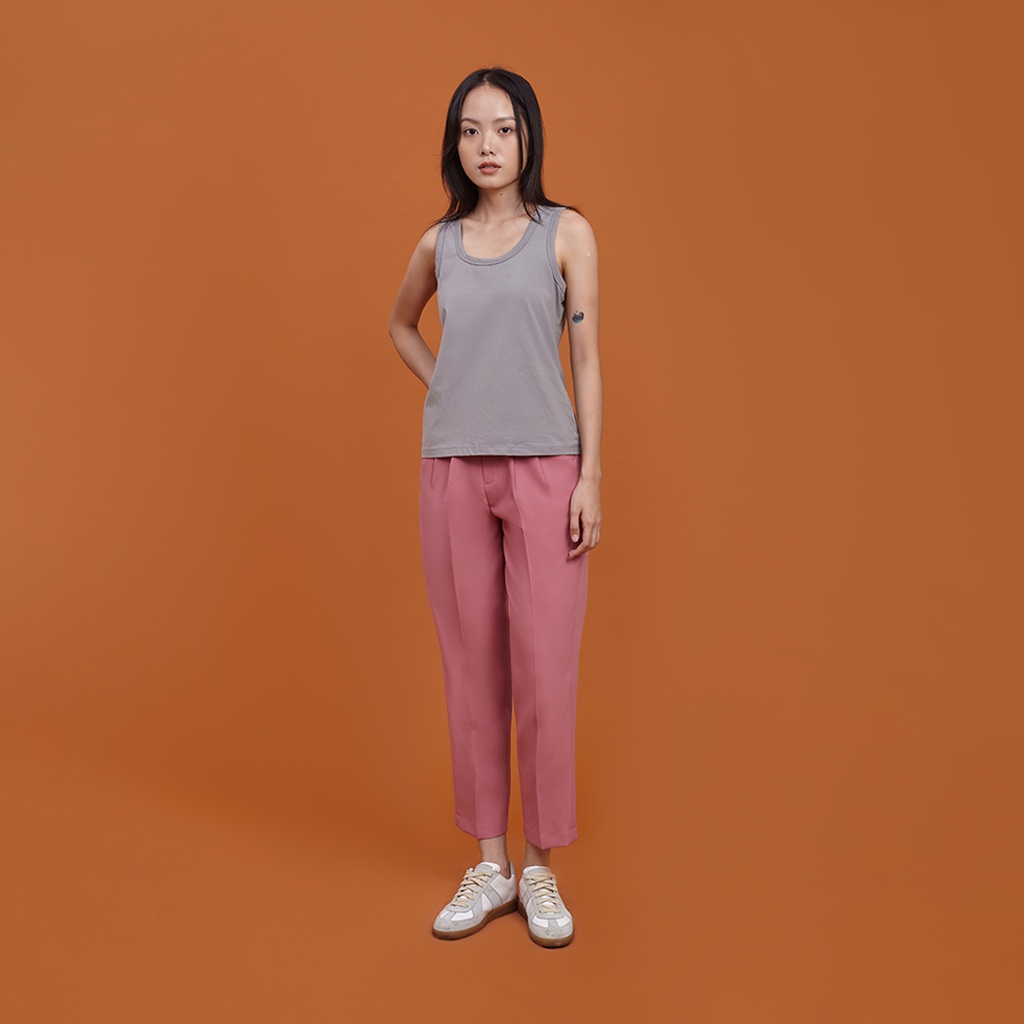 Andabove - Áo ba lỗ nữ - Tanktop - Màu Xám