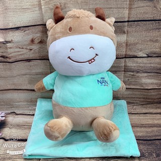 Bộ chăn mền trâu - voi - hươu - ngựa nan - chim cánh cụt nan