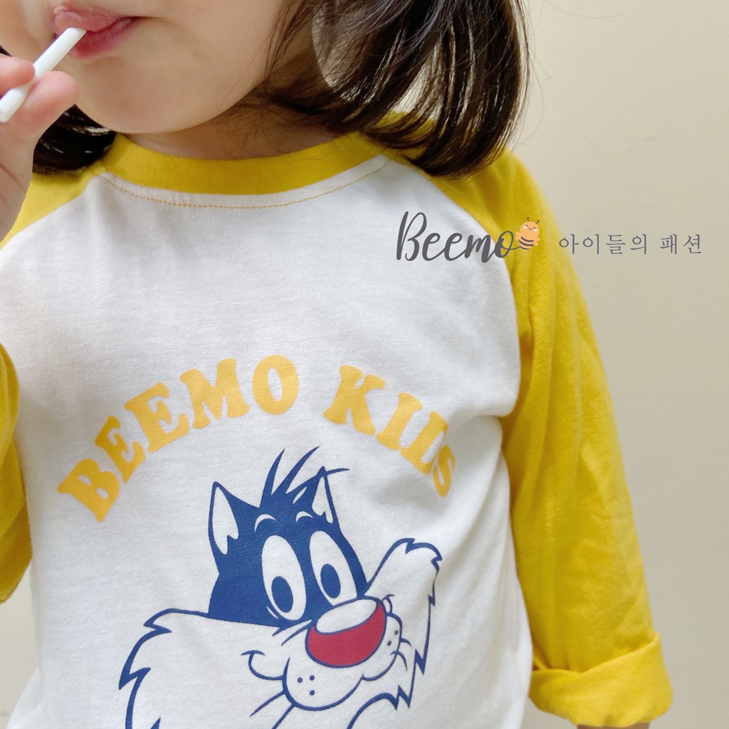 Áo thun dài tay cho cả bé trai và bé gái-100% cotton-[lỗi 1 đổi 1 trong 5 ngày]-Tú Linh kids store chuyên QATE cao cấp.