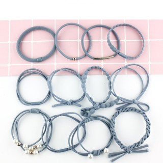Hộp 12 Dây Buộc Tóc Hàn Quốc