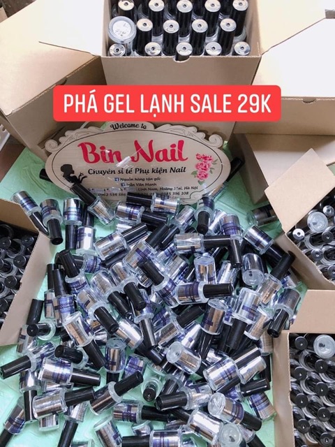 Nước phá gel lạnh Coco