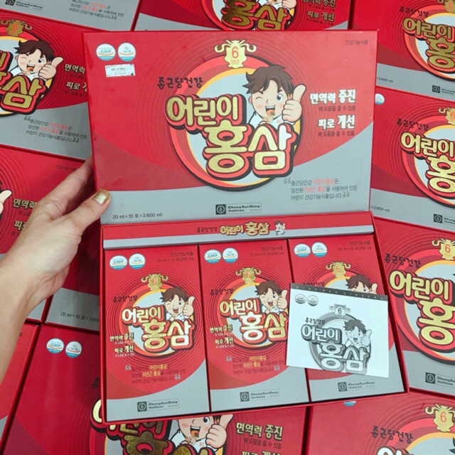 HỒNG SÂM BABY - KOREAN RED GINSENG - CHO BÉ TỪ 1 TUỔI