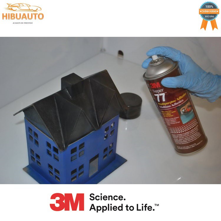 Keo Phun Xịt Đa Năng 3M Super 77 Spray Adhesive 375g