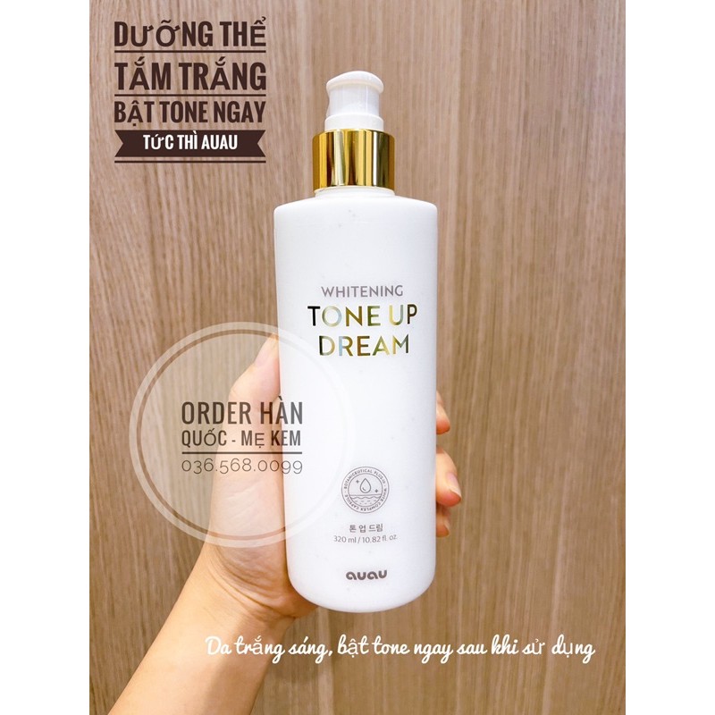 Dưỡng thể tắm trắng Auau 320ml | BigBuy360 - bigbuy360.vn