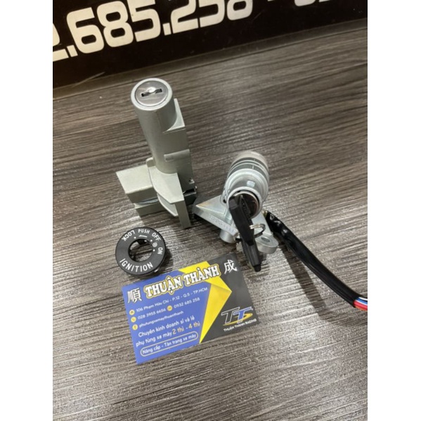 Khoá máy trước sau sport zin - Xipo - Satria 2k - Rgv