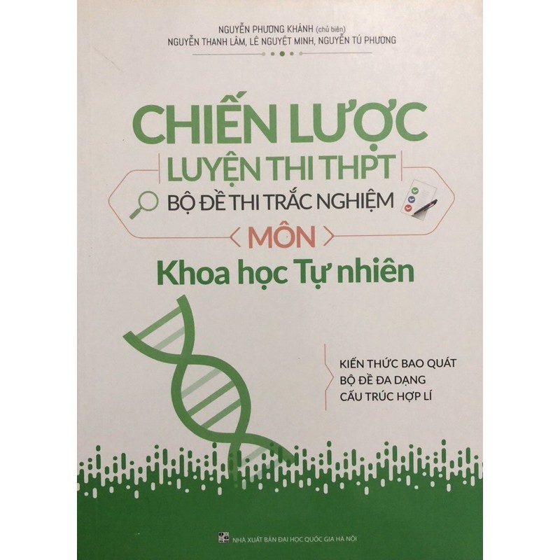 Sách - Chiến Lược Luyện Thi THPT Bộ Đề Thi Trắc Nghiệm Môn Khoa Học Tự Nhiên