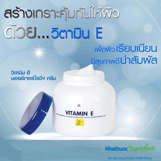 KEM DƯỠNG ẨM VITAMIN E