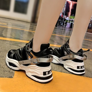 [SALE - SẴN ĐEN 37, 38] Giày ulzzang phối màu siêu cá tính (ảnh thật ở cuối)