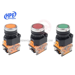 Nút nhấn LA38 phi 22 - nhấn nhả
