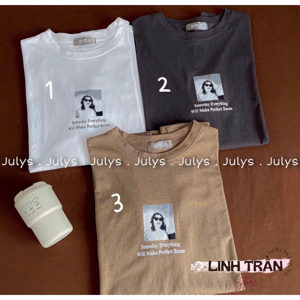 [ẢNH THẬT] Áo Thun Unisex Hình Cô Gái 🦋FREESHIP🦋 Áo Phông Nữ Nhiều Màu Cổ Tròn Cotton Mềm Mại