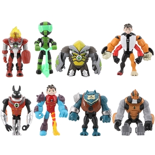 Mô Hình Nhân Vật Người Ngoài Hành Tinh Thế Hệ 2 8 ben10 ⭐Nhân Vật Anime Xinh Xắn Chất Lượng