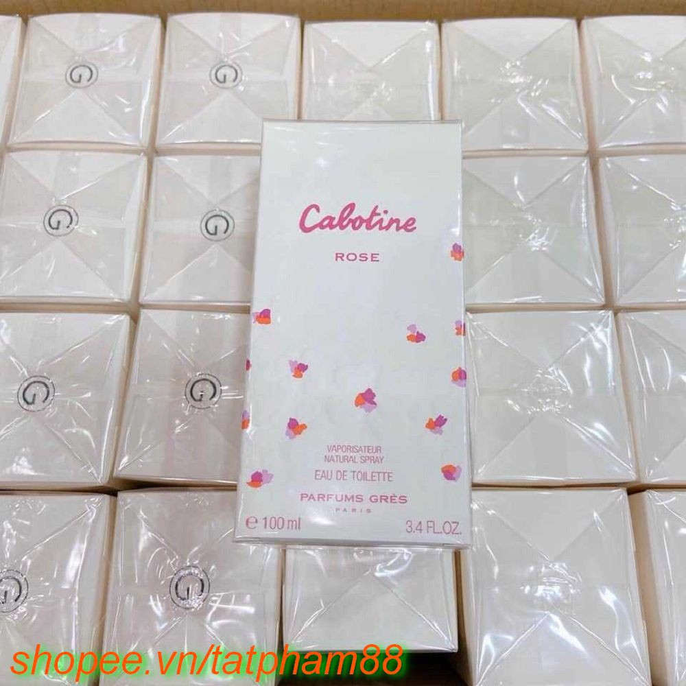 Nước Hoa Nữ 100Ml Gres Cabotine Rose, tatpham88 Chất Lượng Tạo Nên Niềm Tin.