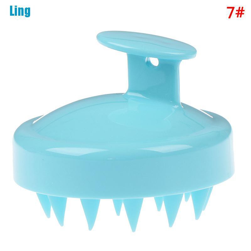 Lược gội đầu mát xa thư giãn bằng silicon êm ái thoải mái