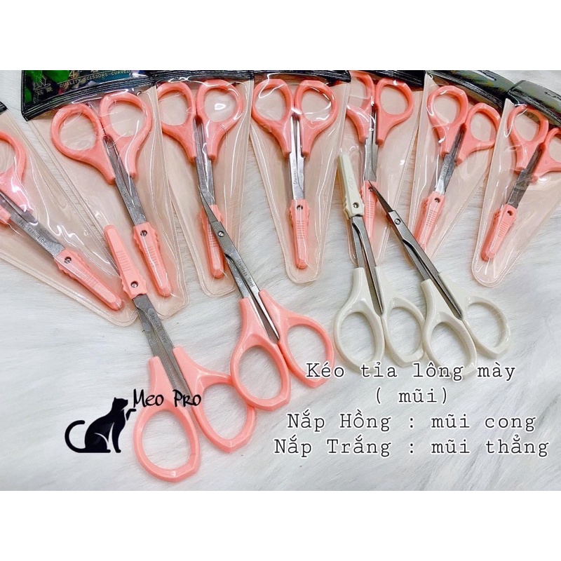 kéo cắt tỉa chân mày - mi giả