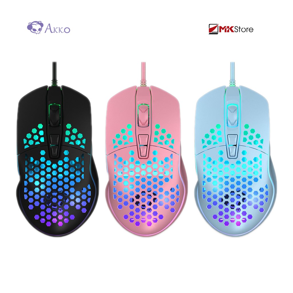 [Mã ELCLJUN giảm 7% đơn 500K] Chuột Akko LW325 Gaming mouse phiên bản dép tổ ong | BigBuy360 - bigbuy360.vn