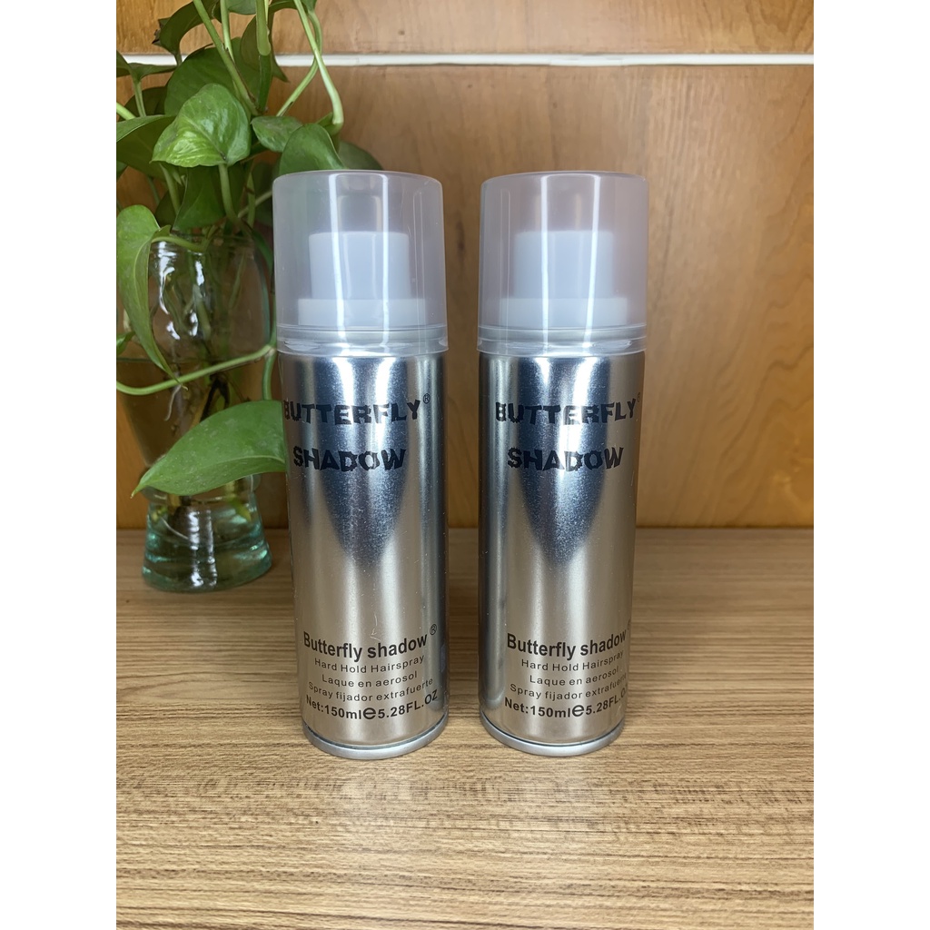 Keo Xịt Tóc Nam Butterfly Shadow 150ml Cứng Và Giữ Nếp Tốt