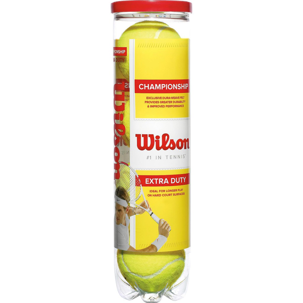 Combo 5 Lon Bóng Tennis Wilson Championship (Lon 4 trái)