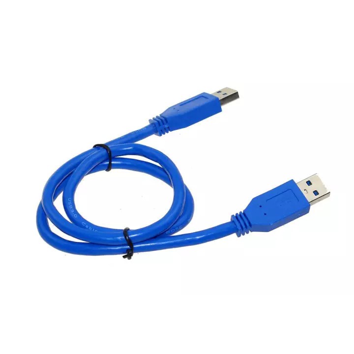 Dây USB 2 đầu 2 cực dương 3.0 - 0.6m