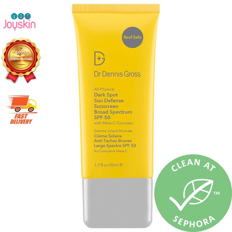 Kem chống nắng làm sáng da ngừa nám Dr Dennis Gross Dark Spot Sun Defence SPF 50