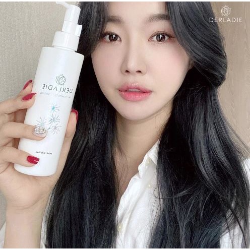 Sữa Rửa Mặt Dạng Gel Hỗ Trợ Giảm Mụn Chiết Xuất Cây Phỉ Derladie Witch Hazel Cleansing Gel 200ml