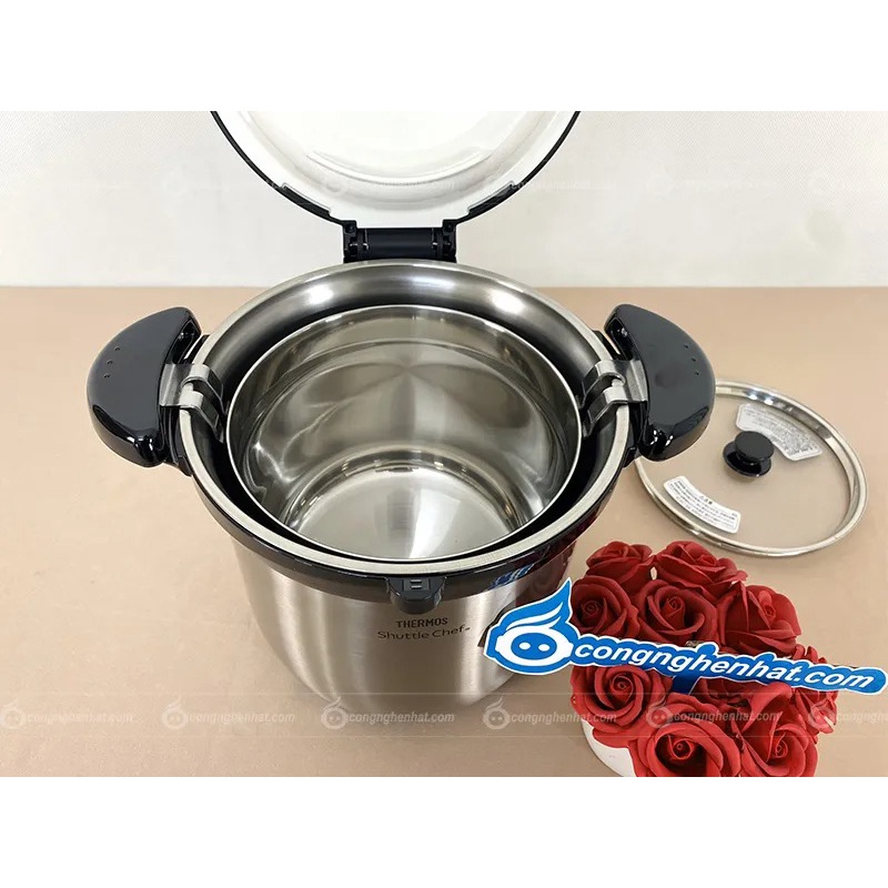 Nồi ủ Thermos KBG-4500 4.5L - Hàng nội địa Nhật - Mới 100%