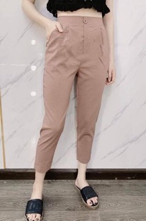 QUÂN BAGGY VẢI 9 TẤC (Chất đũi mát)
