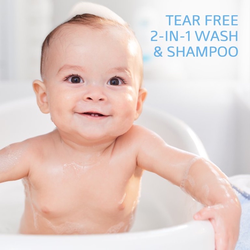 Sữa Tắm Gội Trẻ Em Cetaphil Baby Gentle Wash &amp; Shampoo With Organic Calendula 400ml