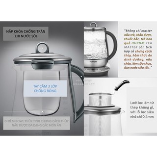 Máy pha trà, chưng yến HUROM TEA MASTER TM-P01FSS
