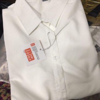 Áo sơ mi uni (TRẮNG, XANH)