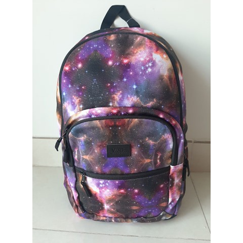 [Chính hãng] Balo Vans Schooler Galaxy Purple Stars - Tím