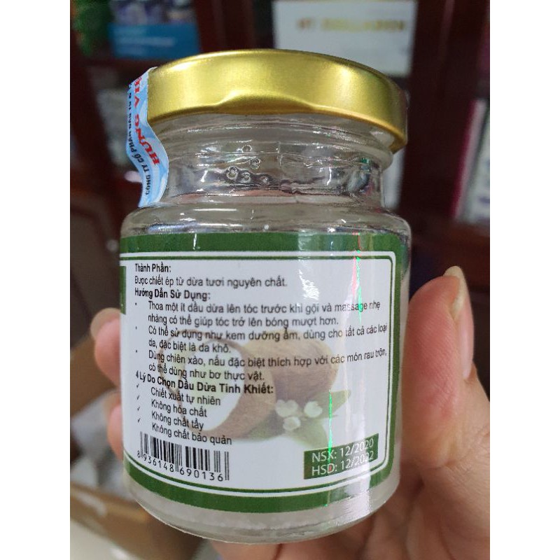 Dầu dừa nguyên chất extra virgin coconut oil