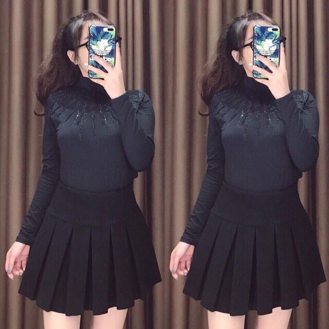 Chân váy xếp ly umi dày dặn | BigBuy360 - bigbuy360.vn