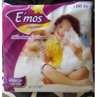 Combo 20 giấy emos +5 puppu hộp +10 cây chọc sim