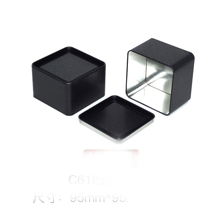 Hũ Cốc Thiếc Vuông - Cốc Đựng Nến Thơm Hanmade DIY