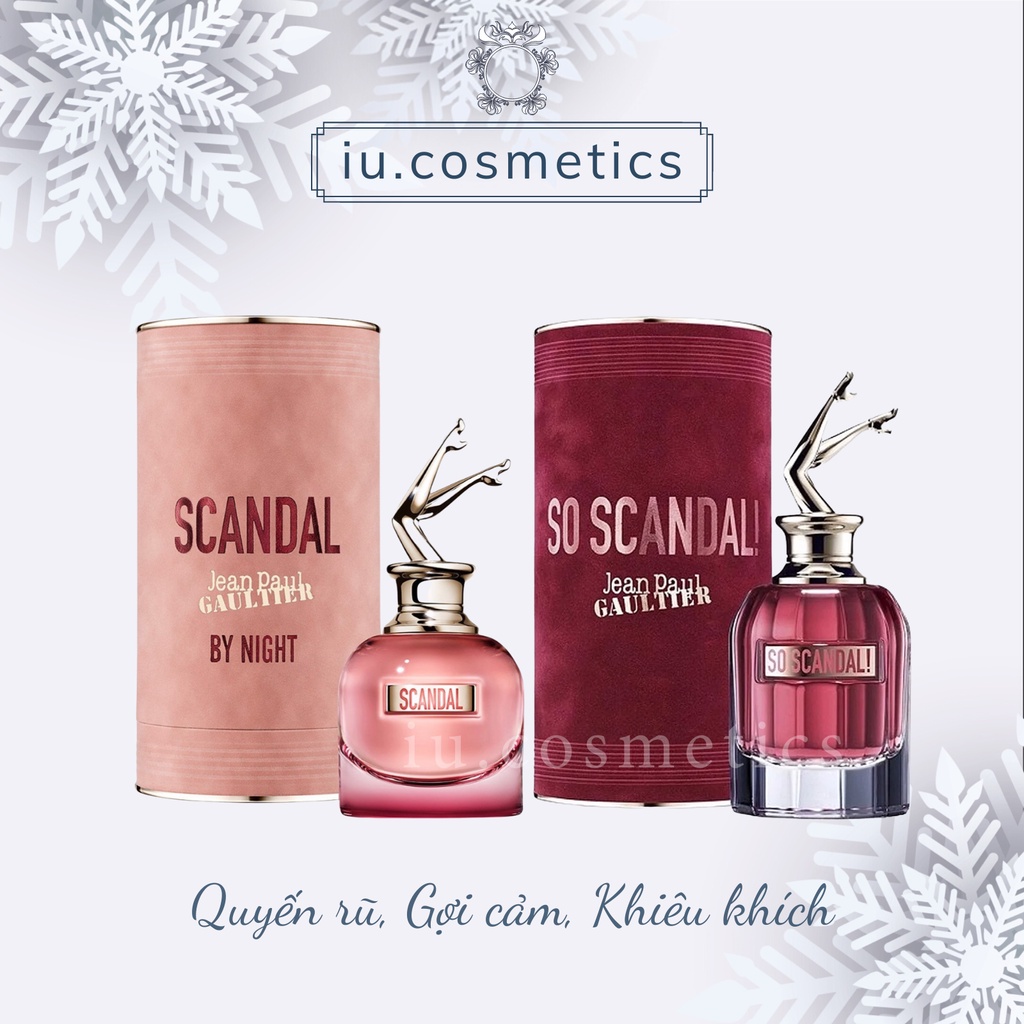 Nước Hoa Nữ Scandal Jean Paul Gaultier Edp Dung Tích 80Ml - Dầu Thơm Nữ Sang Trọng Quý Phái Lưu Hương Lâu - Iu.cosmetics