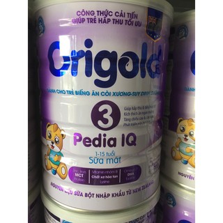 Sữa Origold Pedia 1-15 Tuổi 900g