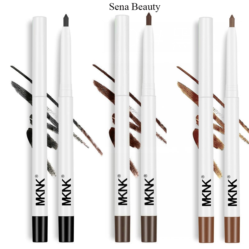 Chì sáp kẻ mí 3 màu nâu đen MKNK Sena Beauty